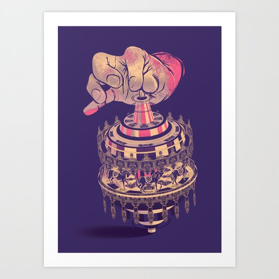 Spin Art Print