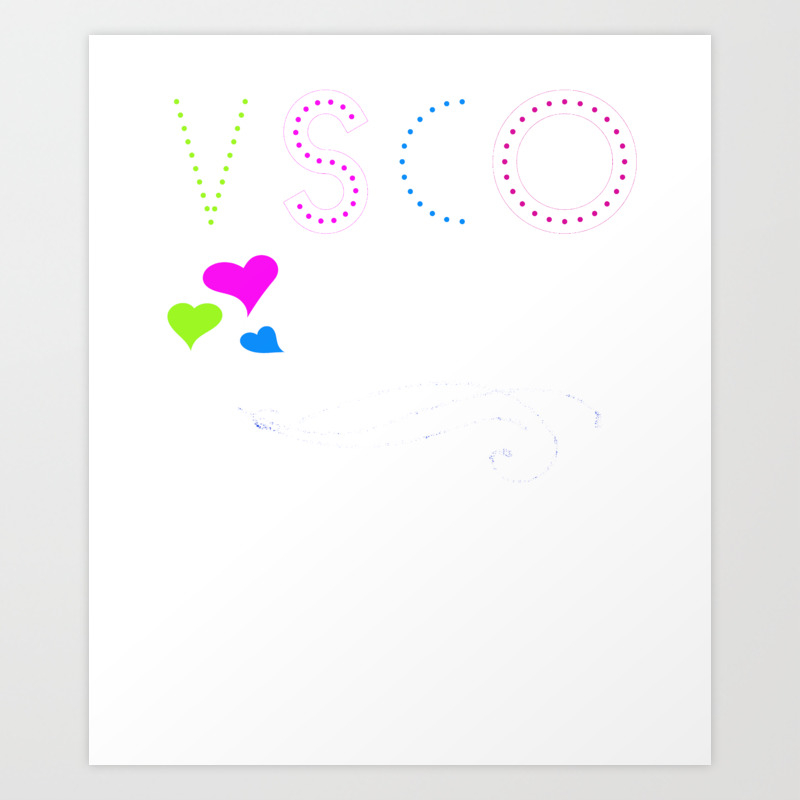 Vsco Girl Art Print By Stacymccaff Society6