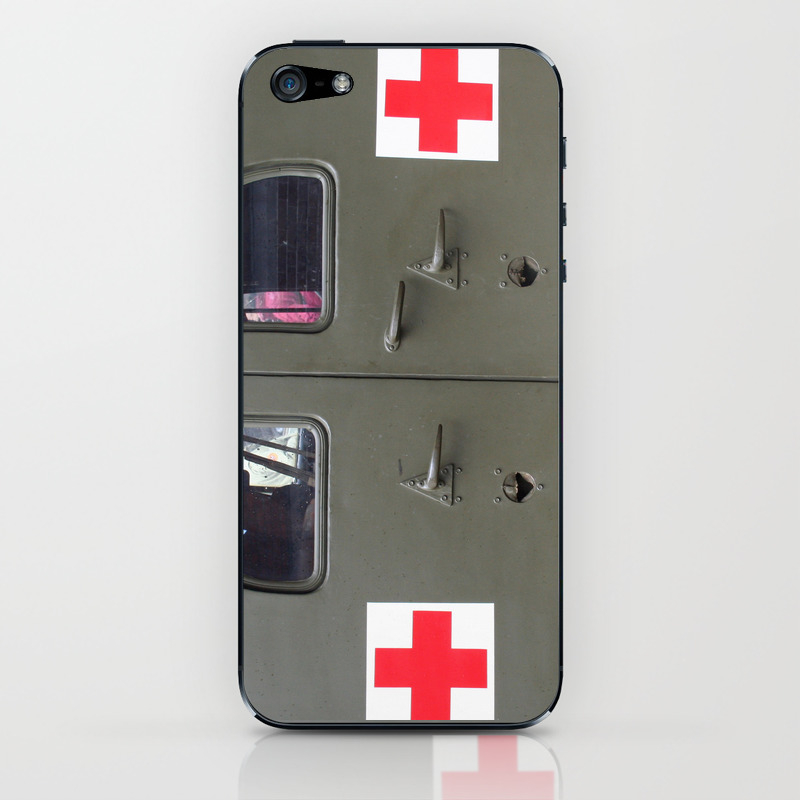 Red Cross Iphone Skin By Dw Fotografie Society6