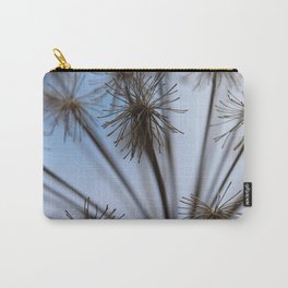 Dried Wildflower Paris Carry-All Pouch | Color, Photo, Blur, Dried, France, Travel, Europe, Eddie, Digital, Abstract 