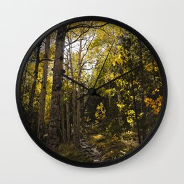 Colorado Fall Wall Clock