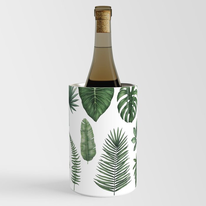 Tropical Leaves Wine Chiller