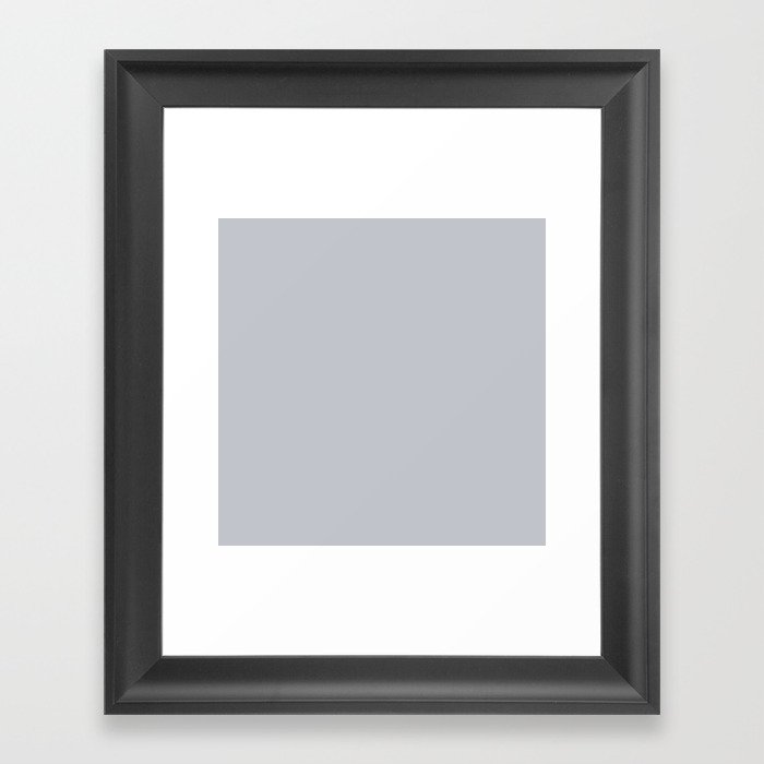 Smoke Framed Art Print