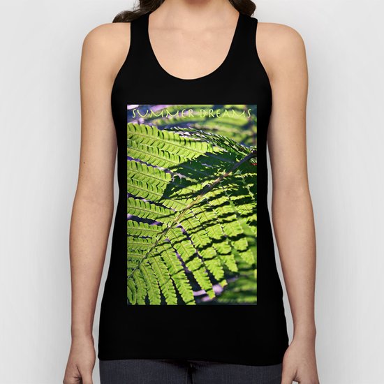 Summer Fern in Sunny Dreams Unisex Tank Top