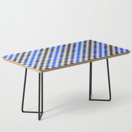 Summer on Long Island Chequered Pattern Coffee Table