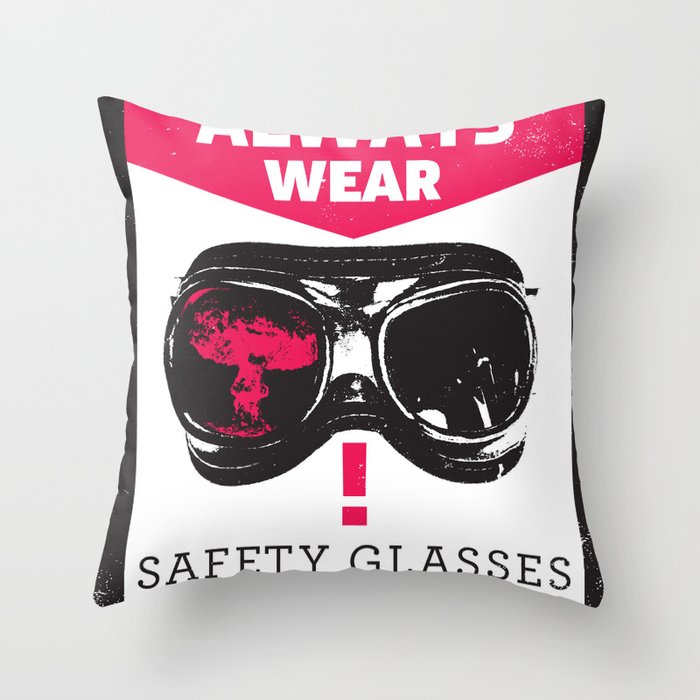 Safe Science Is Good Science Throw Pillow By Masscollective