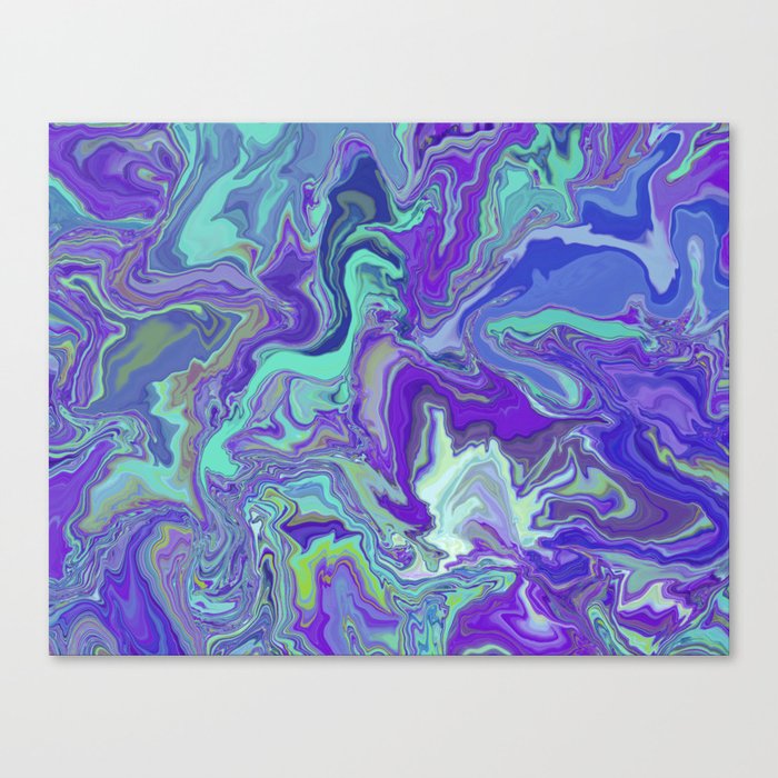 Go With the Flow  Canvas Print
