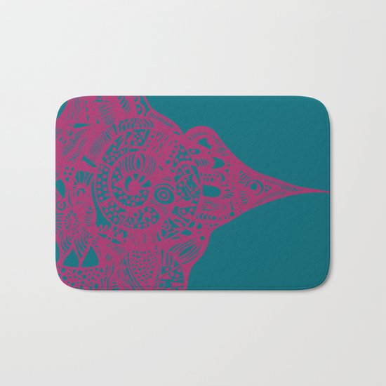 INK #11 Wild Bird Bath Mat