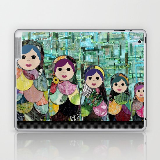 Matryoshka Nesting Dolls Laptop & iPad Skin