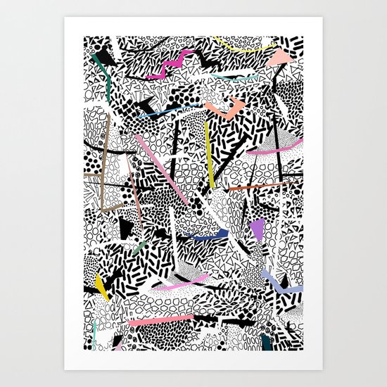 Graphic 83 Art Print