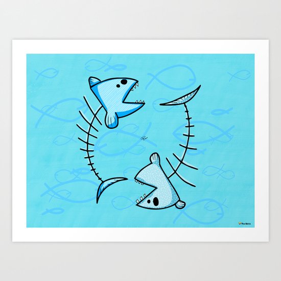 Pisces Art Print