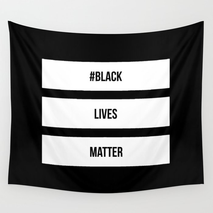 BLACK LIVES MATTER Wall Tapestry