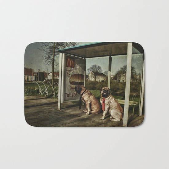Human behaviour Bath Mat
