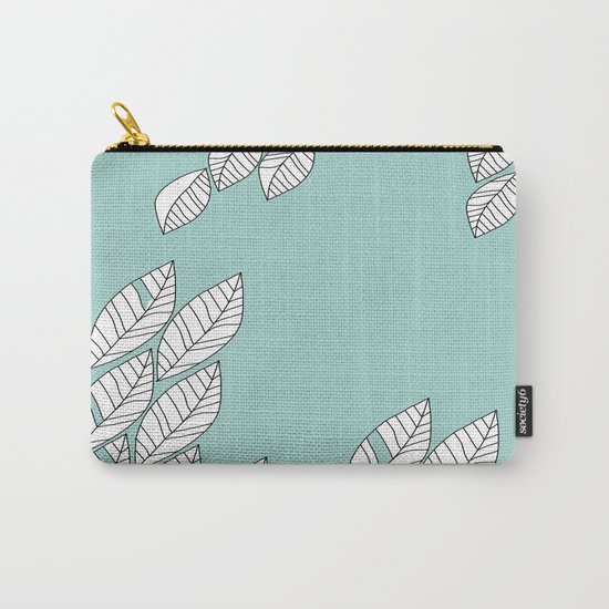 Leaves Stream 2 Carry-All Pouch