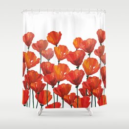 Poppies! Shower Curtain