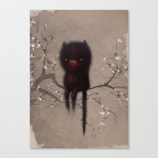 Bellamy and the Birds Canvas Print