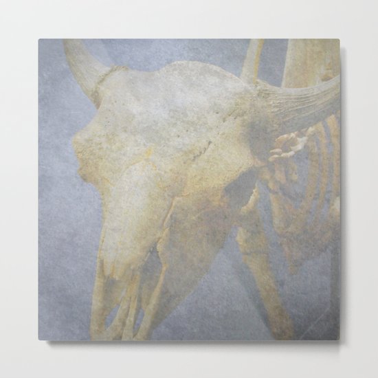 "Mystic Cow" Metal Print