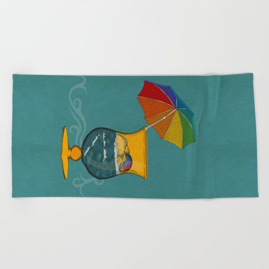 Surf's Up Beach Towel