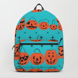 Trick or Treat Smell My Feet- Turquoise Backpack