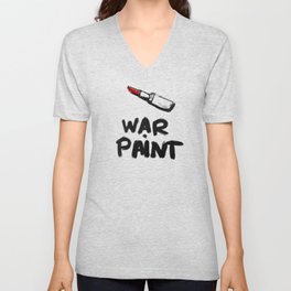 War Paint V Neck T Shirt
