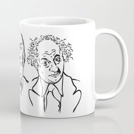 Stooges Moe, Curly and Larry Coffee Mug