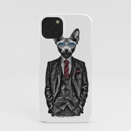 Mr. Cat iPhone Case