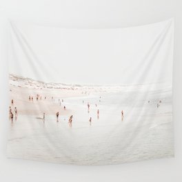 At The Beach (two) - minimal beach series - ocean sea photography by Ingrid Beddoes Wall Tapestry