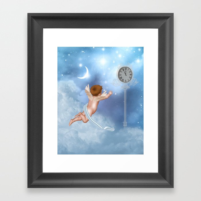 Little Angel 2 Framed Art Print
