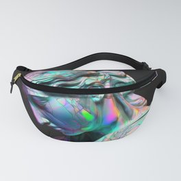 Marble Glitch Fanny Pack