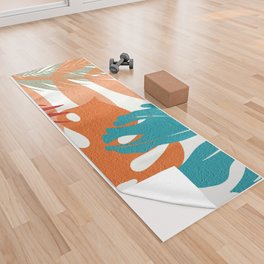 Tropical Morning Yoga Towel