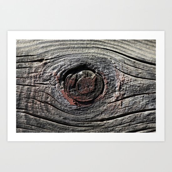 Barn-wood 6 Art Print