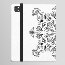 Under The Sea Mandala iPad Folio Case