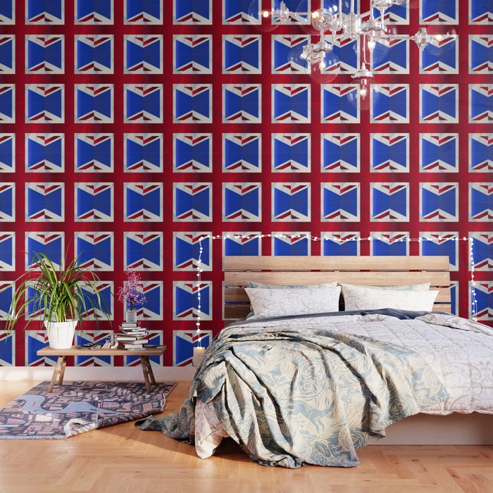 Union Jack Flag Wallpaper By Homestead Society6