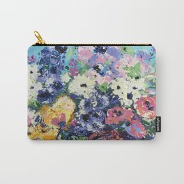 Out of Focus Carry-All Pouch | Pillow, Shirt, Acrylic, Abstractflowers, Homedecor, Furniture, Painting, Art, Cushion, Clothing 