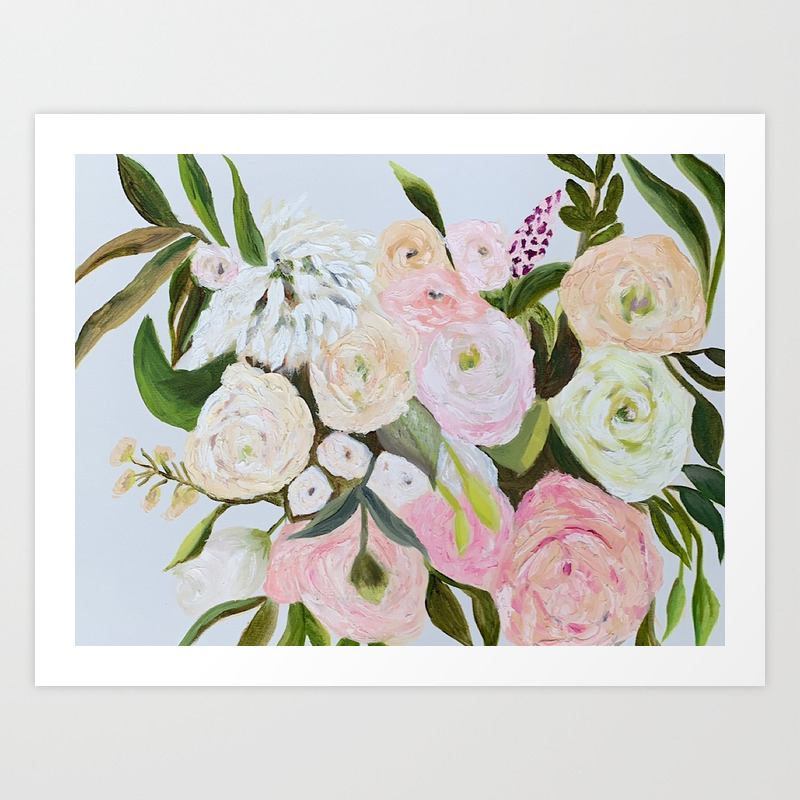 I Do Oil Painting 16x20 Art Print By Nicomaldonado Society6