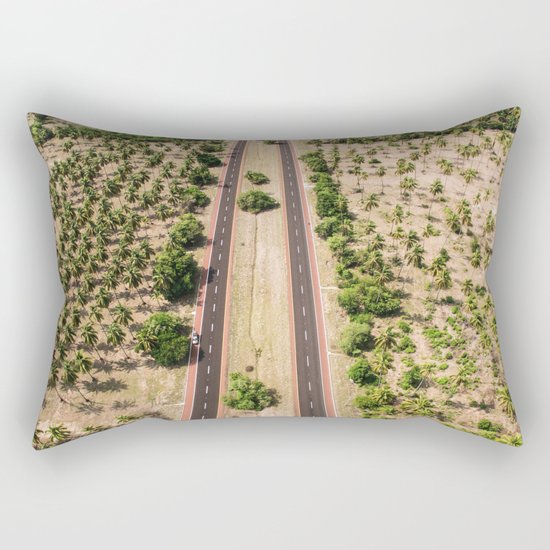 Desert Road Rectangular Pillow