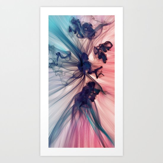 Smoke Art Print