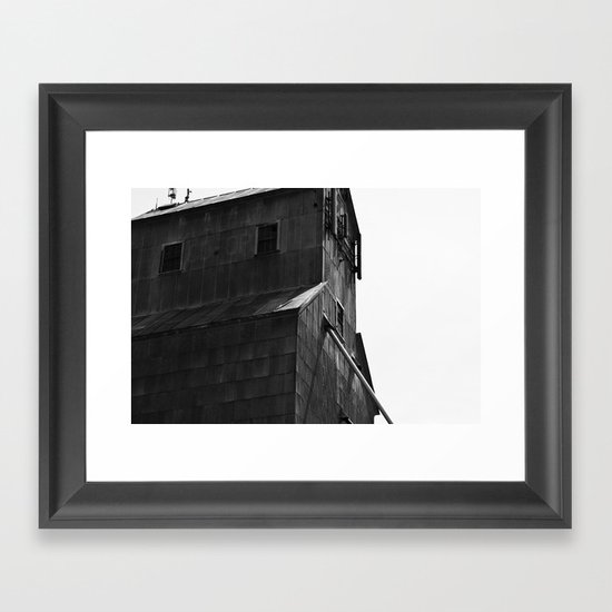 Grain Tower Framed Art Print