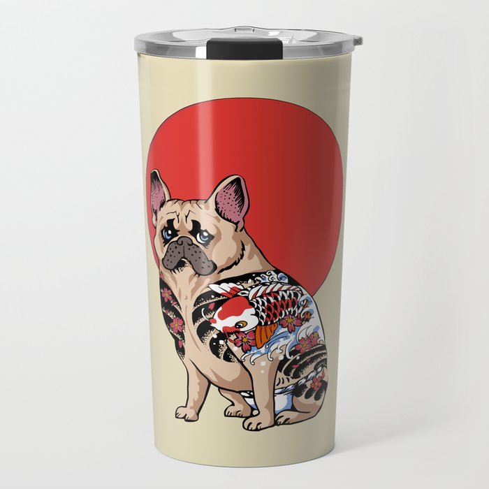 French bulldog new arrivals travel mug