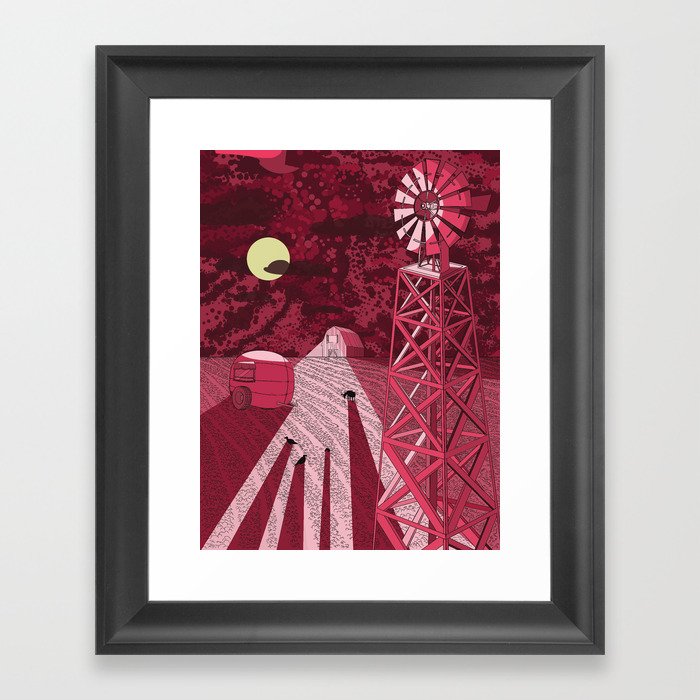 The Impossible Storm Framed Art Print