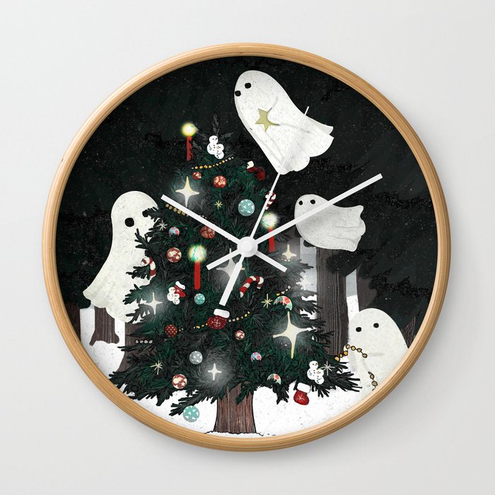Christmas Spirits Wall Clock