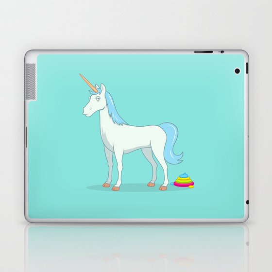 Unicorn Poop Laptop & iPad Skin