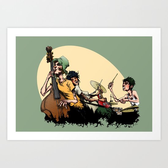 The Band II Art Print
