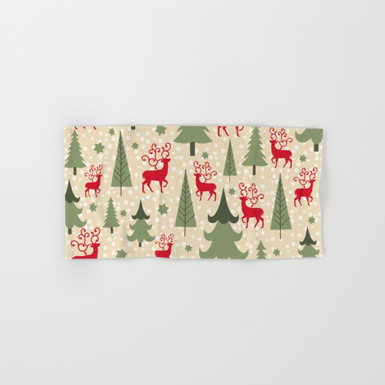 Christmas ornaments Hand & Bath Towel