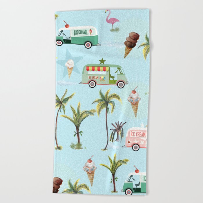 Ice Cream Dream Beach Towel