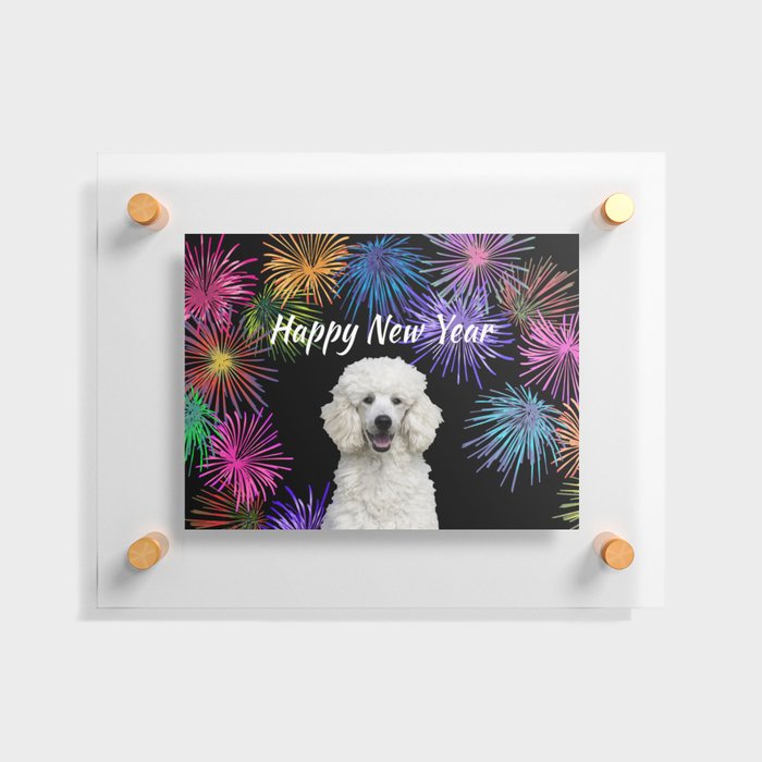 Happy new year poodle sales