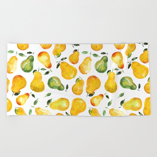 Sweet pears Beach Towel