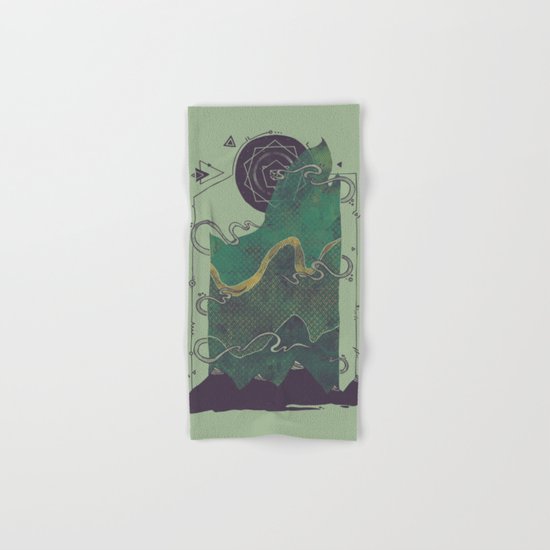Northern Nightsky Hand & Bath Towel