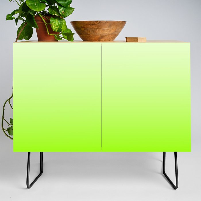 Sunfaded_ Neon Lime Credenza