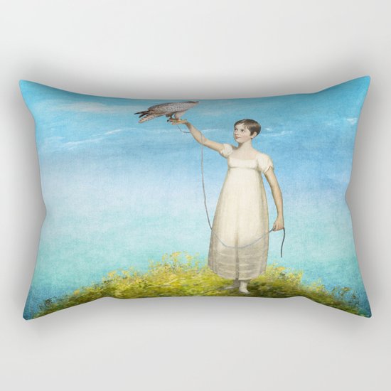 My Little Friend Rectangular Pillow